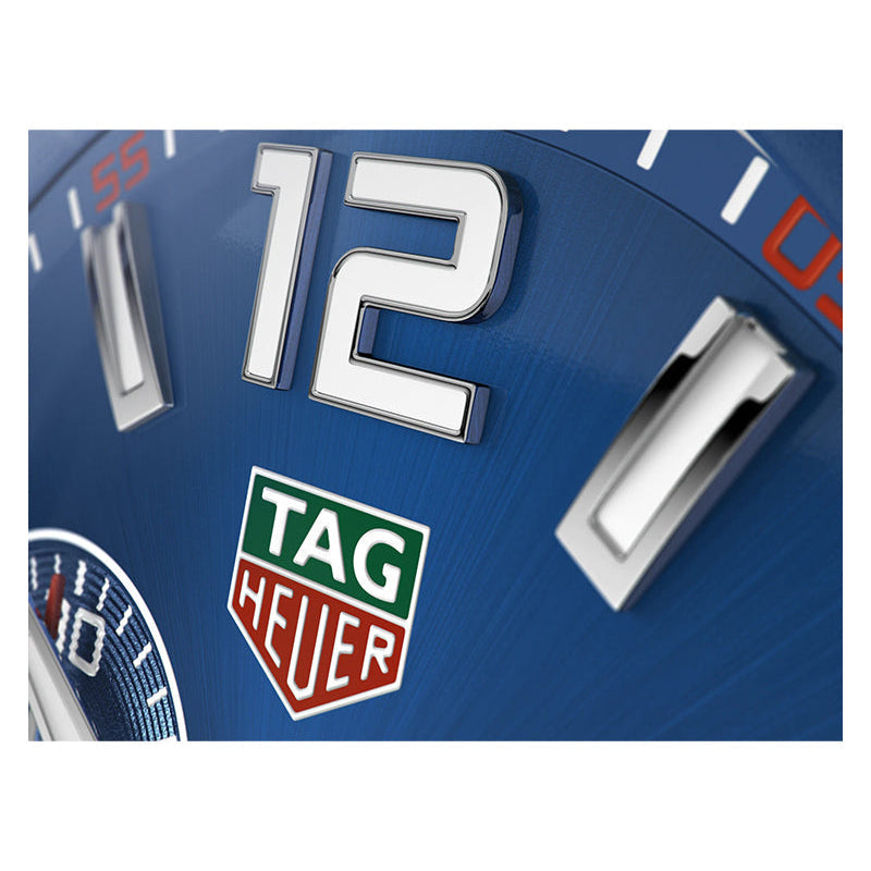 Tag Heuer Formula 1 Chronograph Blue Dial Silver Steel Strap Watch for Men - CAZ1014.BA0842