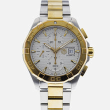 Load image into Gallery viewer, Tag Heuer Aquaracer Caliber 16 Automatic White Dial Two Tone Steel Strap Watch for Men - CAY2121.BB0923