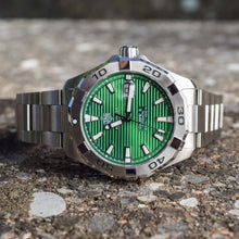 Load image into Gallery viewer, Tag Heuer Aquaracer Green Dial Watch for Men - WAY2015.BA0927