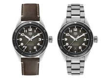 Load image into Gallery viewer, Tag Heuer Autavia Isograph Grey Dial Calfskin Brown Leather Strap Watch for Men - WBE5111.FC8267