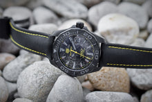 Load image into Gallery viewer, Tag Heuer Aquaracer Calibre 5 Black NATO Strap Carbon Dial Watch for Men - WBD218B.FC6446