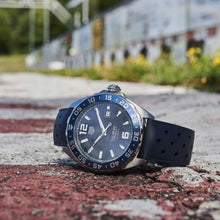 Load image into Gallery viewer, Tag Heuer Formula 1 Bucherer Blue Edition Blue Dial Blue Calfskin Strap Watch for Men - WAZ2015.FT8023