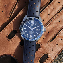 Load image into Gallery viewer, Tag Heuer Formula 1 Bucherer Blue Edition Blue Dial Blue Calfskin Strap Watch for Men - WAZ2015.FT8023