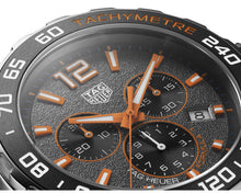 Load image into Gallery viewer, Tag Heuer Formula 1 Chronograph Ceramic Black Dial Silver Steel Strap Watch for Men - CAZ101AH.BA0842