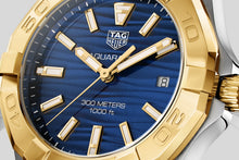 Load image into Gallery viewer, Tag Heuer Aquaracer Blue Dial Two Tone Steel Strap Watch for Women - WBD1325.BB0320