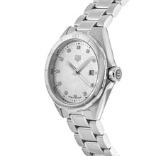 Load image into Gallery viewer, Tag Heuer Formula 1 White Mother of Pearl Dial Silver Steel Strap Watch for Women - WBJ1319.BA0666