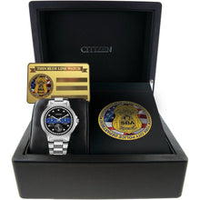 Load image into Gallery viewer, Citizen Ladies Sergeants Benevolent Association Multifunction Dial Crystal Women's Watch FD2041-SBA