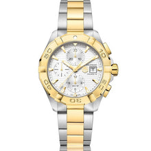Load image into Gallery viewer, Tag Heuer Aquaracer Caliber 16 Automatic White Dial Two Tone Steel Strap Watch for Men - CAY2121.BB0923
