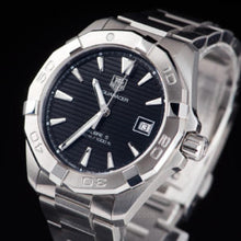 Load image into Gallery viewer, Tag Heuer Aquaracer Black Dial Watch for Men - WAY2110.BA0928