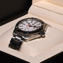 Load image into Gallery viewer, Tag Heuer Aquaracer Automatic White Dial Silver Steel Strap Watch for Men - WBD2111.BA0928