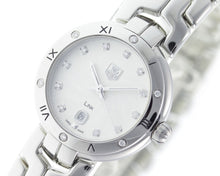 Load image into Gallery viewer, Tag Heuer Link Diamonds Silver Dial Silver Steel Strap Watch for Women - WAT1413.BA0954