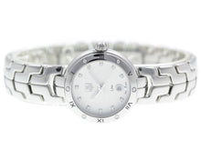 Load image into Gallery viewer, Tag Heuer Link Diamonds Silver Dial Silver Steel Strap Watch for Women - WAT1413.BA0954
