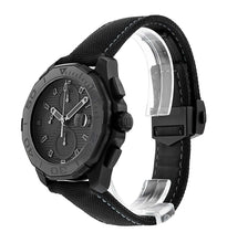 Load image into Gallery viewer, Tag Heuer Aquaracer Automatic Chronograph Special Edition Titanium Grey Dial Black Leather Strap Watch for Men - CAY218B.FC6370