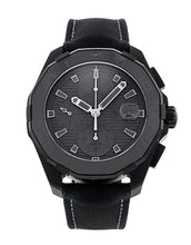 Load image into Gallery viewer, Tag Heuer Aquaracer Automatic Chronograph Special Edition Titanium Grey Dial Black Leather Strap Watch for Men - CAY218B.FC6370