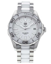 Load image into Gallery viewer, Tag Heuer Aquaracer White Dial Watch for Women - WAY131B.BA0914
