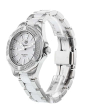 Load image into Gallery viewer, Tag Heuer Aquaracer Diamonds White Dial Two Tone Steel Strap Watch for Women - WAY131F.BA0914