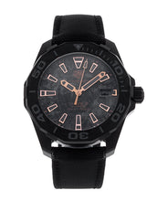 Load image into Gallery viewer, Tag Heuer Aquaracer Calibre 5 Black NATO Strap Carbon Dial Watch for Men - WBD218A.FC6445