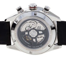 Load image into Gallery viewer, Tag Heuer Carrera Porsche Chronograph Special Edition Black Dial Black Leather Strap Watch for Men - CBN2A1F.FC6492