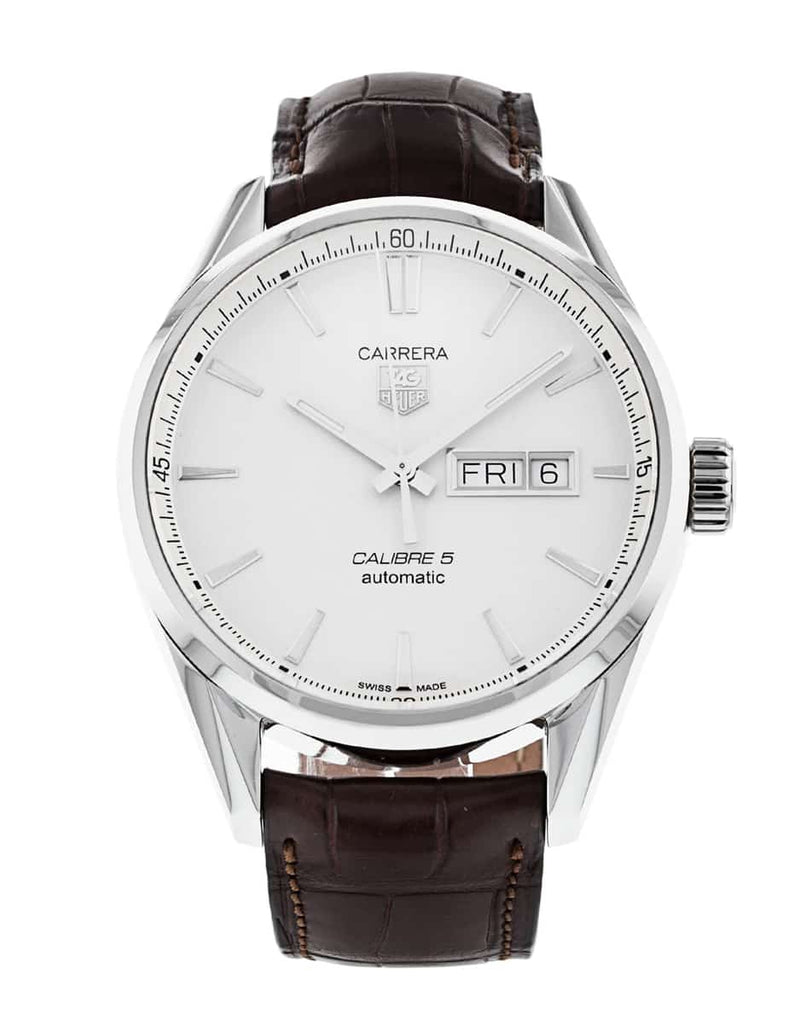 Tag Heuer Carrera Silver Dial Watch for Men - WAR201B.FC6291