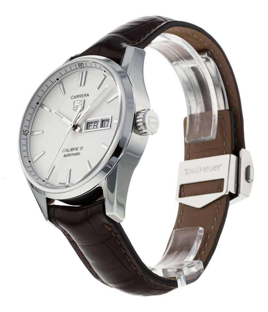 Tag Heuer Carrera Silver Dial Watch for Men - WAR201B.FC6291