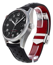 Load image into Gallery viewer, Tag Heuer Carrera Calibre 5 Drive Timer Black Dial Black Leather Strap Watch for Men - WAR2A10.FC6337