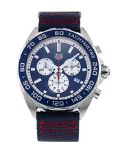 Load image into Gallery viewer, Tag Heuer Formula 1 Redbull Edition Chronograph Blue Dial Blue NATO Strap Watch for Men - CAZ1018.FC8213