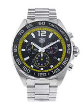 Load image into Gallery viewer, Tag Heuer Formula 1 Chronograph Black Dial Silver Steel Strap Watch for Men- CAZ101AC.BA0842