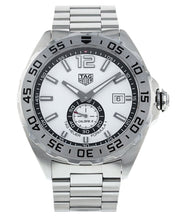 Load image into Gallery viewer, Tag Heuer Formula 1 Calibre 6 Automatic White Dial Silver Steel Strap Watch for Men - WAZ2013.BA0842