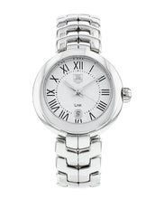 Load image into Gallery viewer, Tag Heuer Link Roman Numeral Silver Dial Silver Steel Strap Watch for Women - WAT1416.BA0954