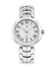 Load image into Gallery viewer, Tag Heuer Link Roman Numeral Silver Dial Silver Steel Strap Watch for Women - WAT1416.BA0954