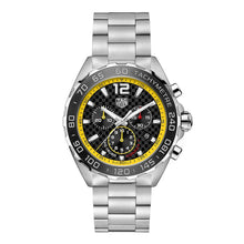 Load image into Gallery viewer, Tag Heuer Formula 1 Chronograph Black Dial Silver Steel Strap Watch for Men- CAZ101AC.BA0842