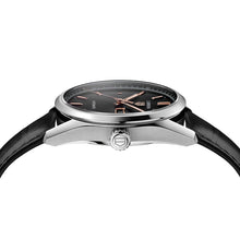 Load image into Gallery viewer, Tag Heuer Carrera Day Date Black Dial Black Leather Strap Watch for Men - WBN2013.FC6503