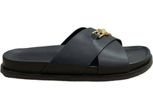 Load image into Gallery viewer, Versace Medusa Slide Black