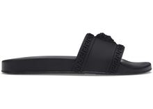 Load image into Gallery viewer, Versace Palazzo Slides Black
