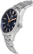 Load image into Gallery viewer, Tag Heuer Carrera Quartz Blue Dial Silver Steel Strap Watch for Women - WAR1112.BA0601