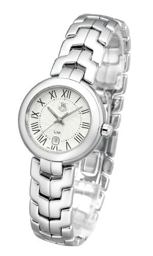 Tag Heuer Link Roman Numeral Silver Dial Silver Steel Strap Watch for Women - WAT1416.BA0954
