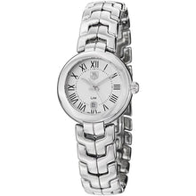 Load image into Gallery viewer, Tag Heuer Link Roman Numeral Silver Dial Silver Steel Strap Watch for Women - WAT1416.BA0954
