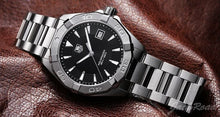 Load image into Gallery viewer, Tag Heuer Aquaracer Black Dial Watch for Men - WAY1110.BA0928