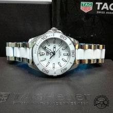 Load image into Gallery viewer, Tag Heuer Aquaracer White Dial Watch for Women - WAY131B.BA0914
