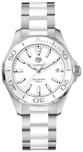 Load image into Gallery viewer, Tag Heuer Aquaracer White Dial Watch for Women - WAY131B.BA0914