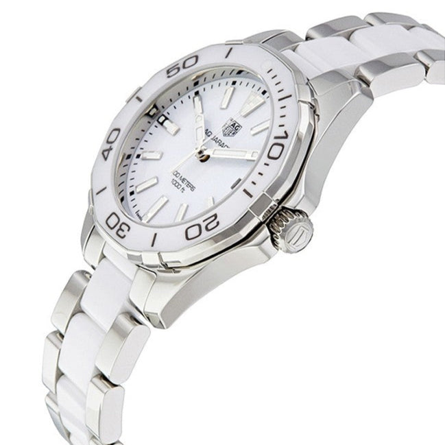 Tag Heuer Aquaracer White Dial Watch for Women - WAY131B.BA0914