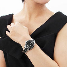 Load image into Gallery viewer, Tag Heuer Aquaracer Quartz Black Dial Two Tone Steel Strap Watch for Women - WAY131C.BA0913