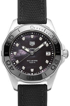 Load image into Gallery viewer, Tag Heuer Aquaracer Black Mother of Pearl Dial Watch for Women - WAY131M.FT6092