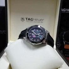 Load image into Gallery viewer, Tag Heuer Aquaracer Black Mother of Pearl Dial Watch for Women - WAY131M.FT6092