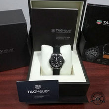 Load image into Gallery viewer, Tag Heuer Aquaracer Black Mother of Pearl Dial Watch for Women - WAY131M.FT6092