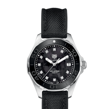 Load image into Gallery viewer, Tag Heuer Aquaracer Black Mother of Pearl Dial Watch for Women - WAY131M.FT6092