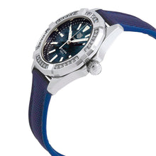 Load image into Gallery viewer, Tag Heuer Aquaracer Quartz Diamonds Blue Dial Blue Nylon Strap Watch for Women - WAY131N.FT6091