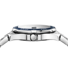 Load image into Gallery viewer, Tag Heuer Aquaracer Calibre 5 Blue Dial Silver Steel Strap Watch for Men - WAY201B.BA0927