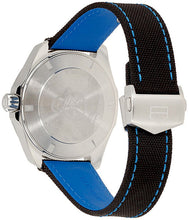 Load image into Gallery viewer, Tag Heuer Aquaracer Calibre 5 Automatic Black Dial Black Nylon Strap Watch for Men - WAY201C.FC6395