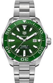 Tag Heuer Aquaracer Green Dial Watch for Men - WAY201S.BA0927